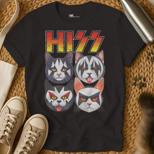 MewTee Black / S Hiss Shirt | Cat Tee