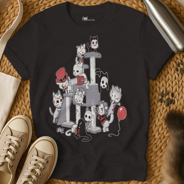 MewTee Black / S Horror Cat Shirt | Cat Tee