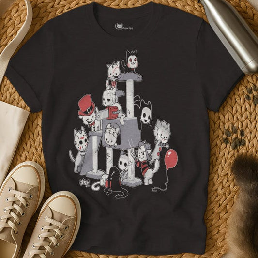 MewTee Black / S Horror Cat Shirt | Cat Tee