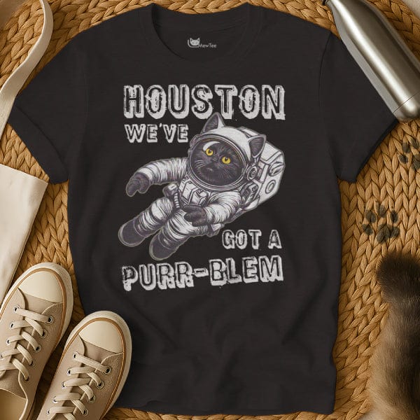 MewTee Black / S Houston Shirt | Cat Tee