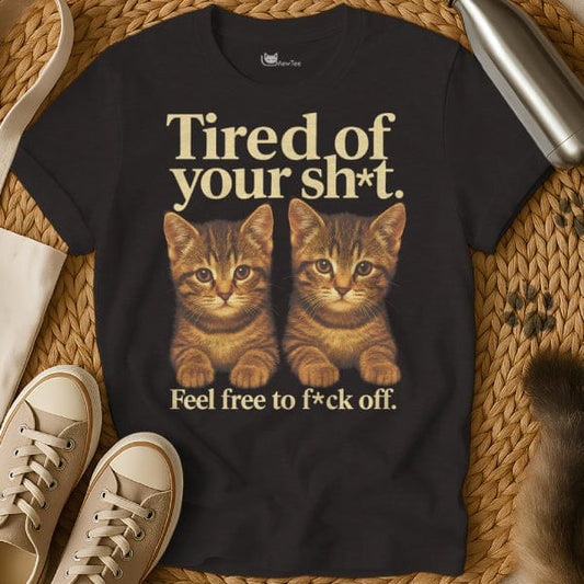 MewTee Black / S I’m Tired T Shirt