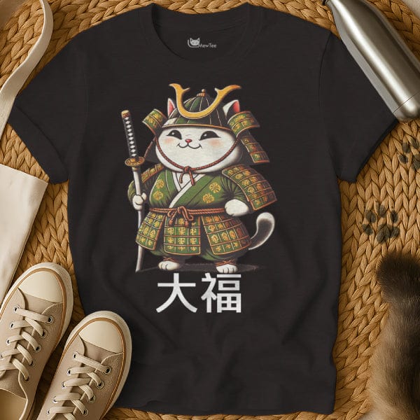 MewTee Black / S Japanese Samurai Cat | Cat Tee