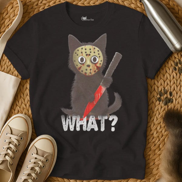 MewTee Black / S Jason Shirt | Cat Tee