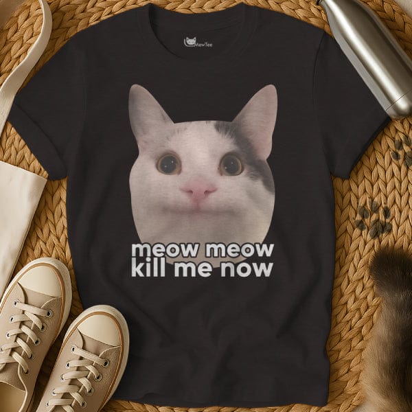 MewTee Black / S Kill Me Shirt