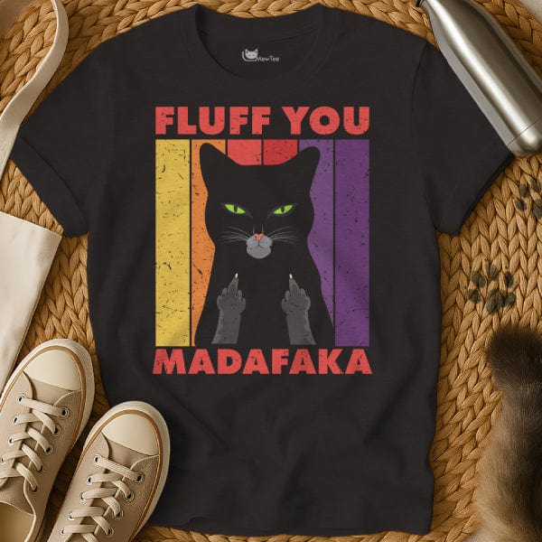 MewTee Black / S Madafakas Shirt | Cat Tee