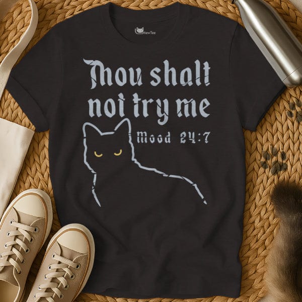MewTee Black / S Mood Shirt | Cat Tee