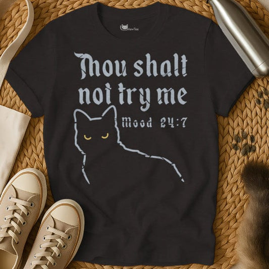 MewTee Black / S Mood Shirt | Cat Tee
