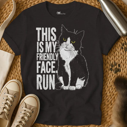 MewTee Black / S Not Friendly Shirt