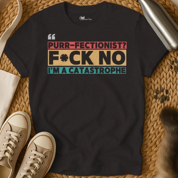 MewTee Black / S Perfection Shirt | Cat Tee