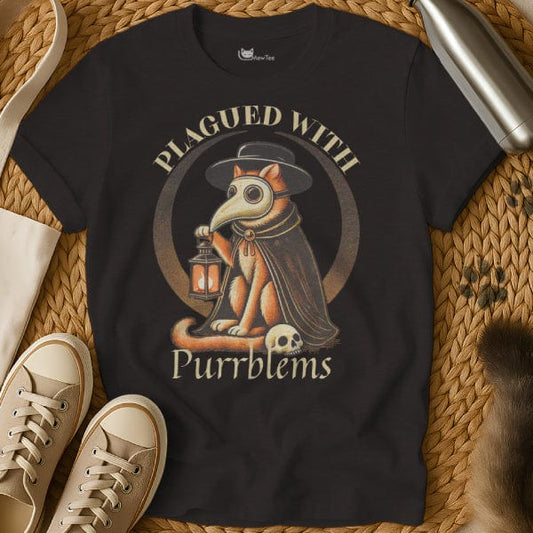 MewTee Black / S Plague Doctor Shirt | Cat Tee