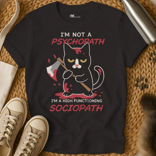MewTee Black / S Psychopath Shirt