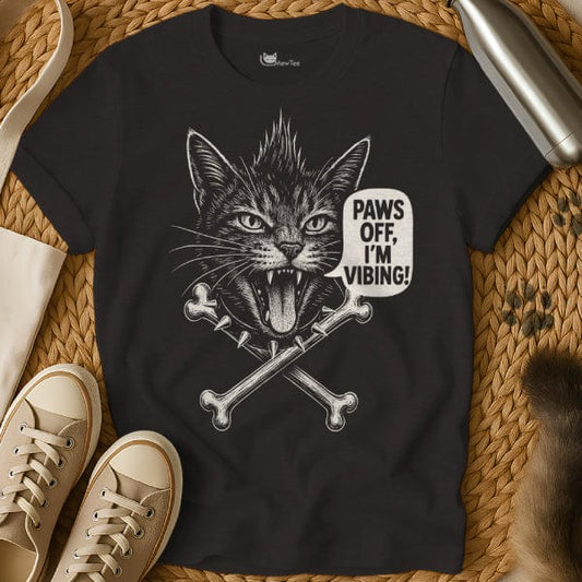 MewTee Black / S Punk Shirt | Cat Tee