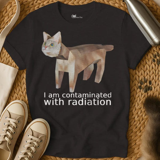 MewTee Black / S Radiation Shirt | Cat Tee