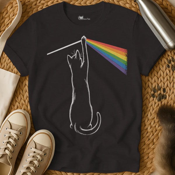MewTee Black / S Rainbow Shirt | Cat Tee