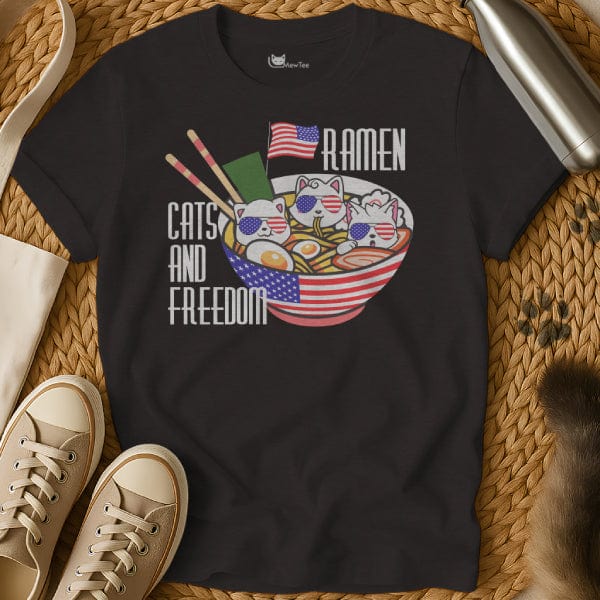 MewTee Black / S Ramen Shirt | Cat Tee