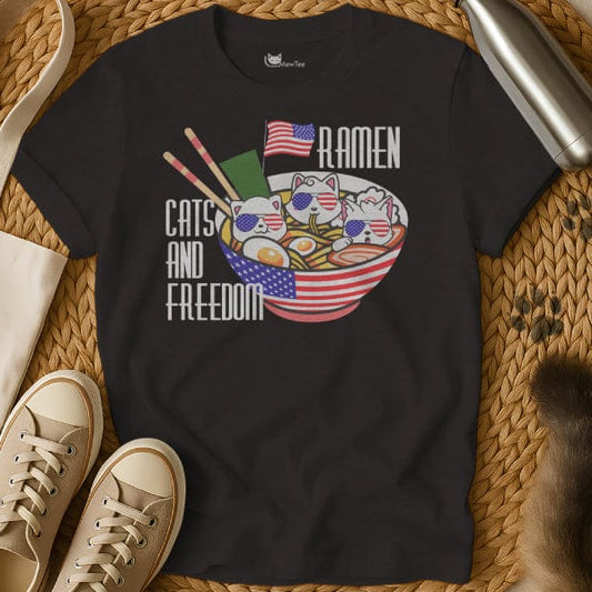 MewTee Black / S Ramen Shirt | Cat Tee