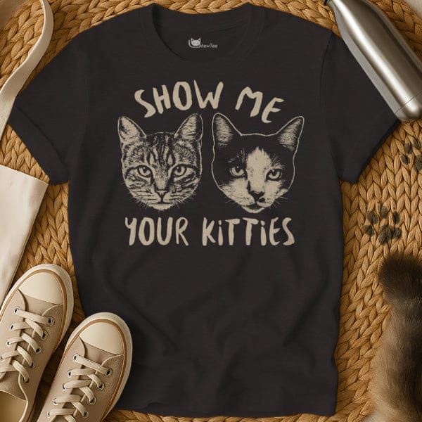 MewTee Black / S Show Me Your Kitties Shirt