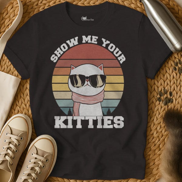 MewTee Black / S Show Me Your Kitties Shirt | Cat Tee
