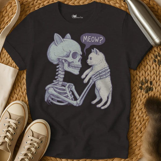 MewTee Black / S Skull Cat Shirt