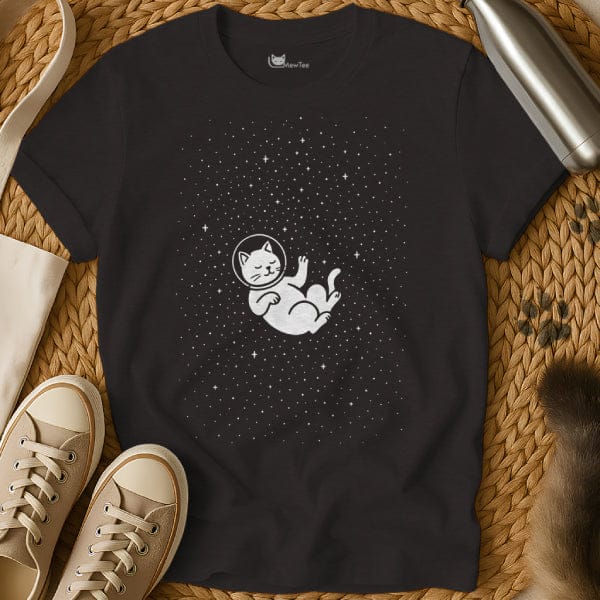 MewTee Black / S Space Cat Tee