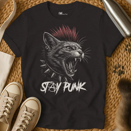 MewTee Black / S Stay Punk Shirt