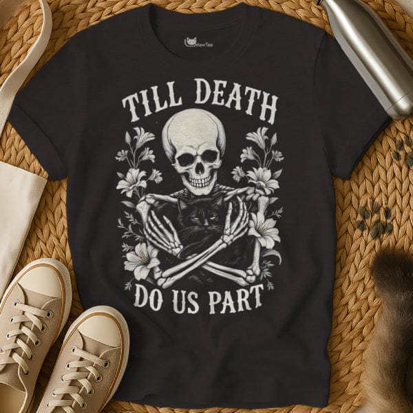 MewTee Black / S Till Death Do Us Part Shirt | Cat Tee