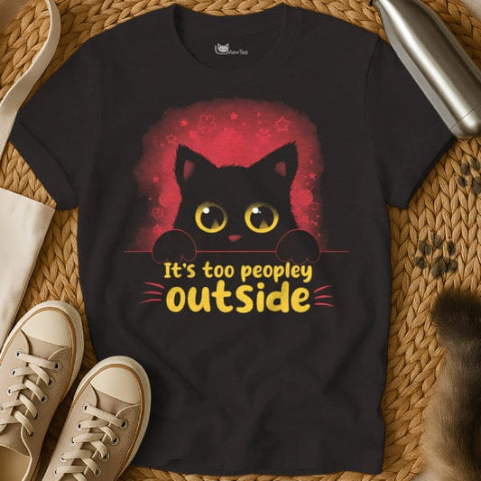 MewTee Black / S Too Peopley Meme Shirt