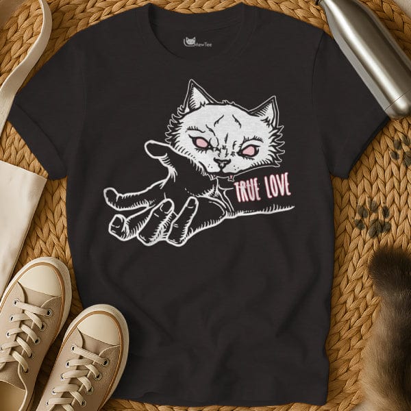 MewTee Black / S True Love Shirt | Cat Tee