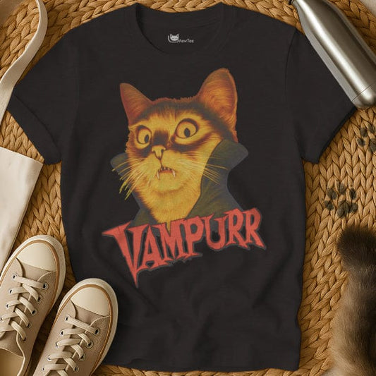 MewTee Black / S Vampurr T-Shirt | Cat Tee