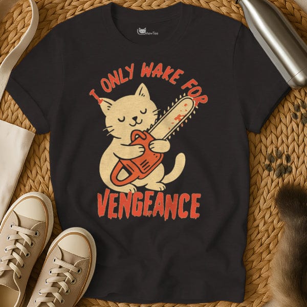 MewTee Black / S Vengeance T Shirt | Cat Tee