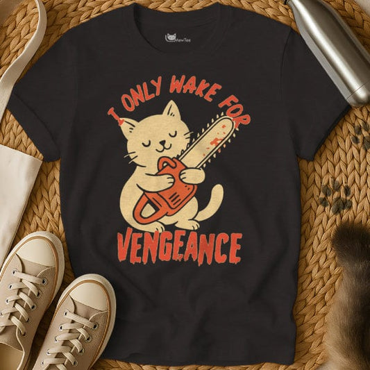 MewTee Black / S Vengeance T Shirt | Cat Tee
