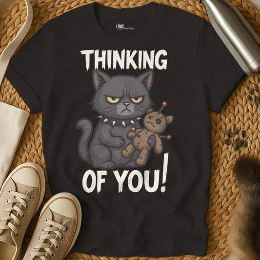MewTee Black / S Voodoo Shirt | Cat Tee