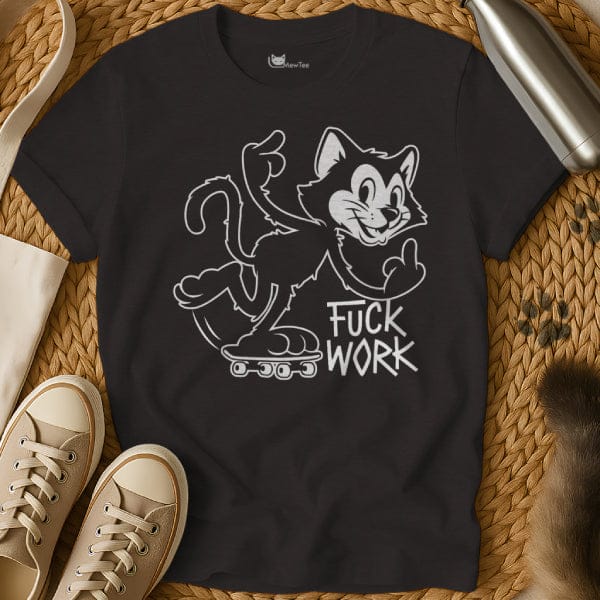 MewTee Black / S Work Hate Tee