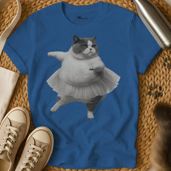 MewTee Blue / S Ballet Shirt | Cat Tee