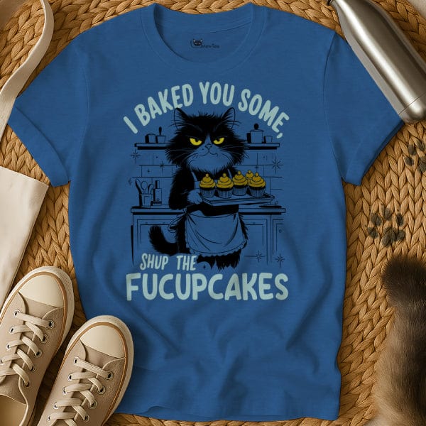 MewTee Blue / S Cake T Shirt | Cat Tees