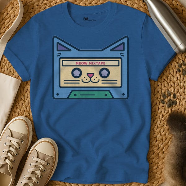MewTee Blue / S Cassette T Shirt