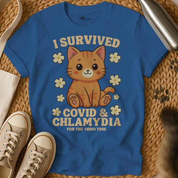 MewTee Blue / S Covid Survivor Shirt