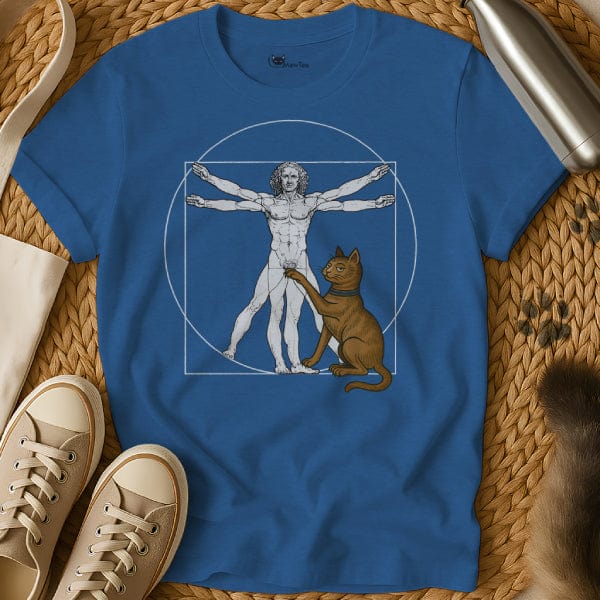 MewTee Blue / S Da Vinci T Shirt