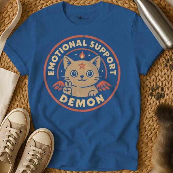 MewTee Blue / S Demon Cat Shirt | Cat Tee