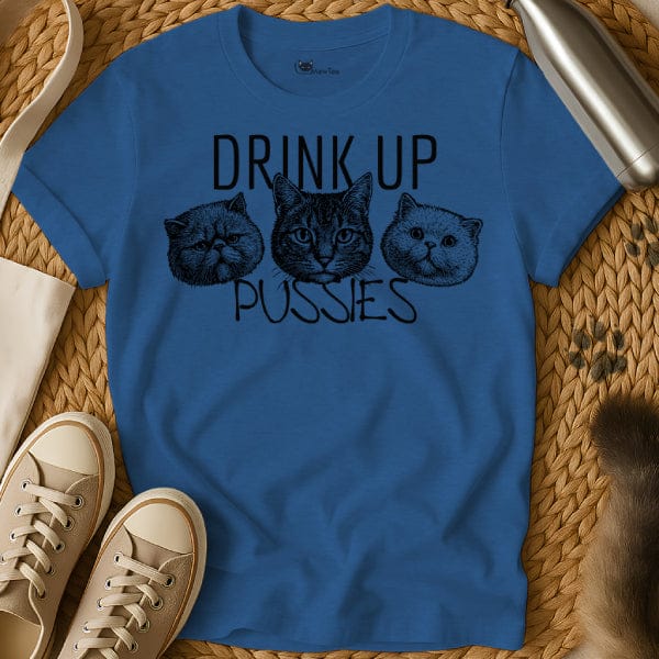 MewTee Blue / S Drink Up Shirt