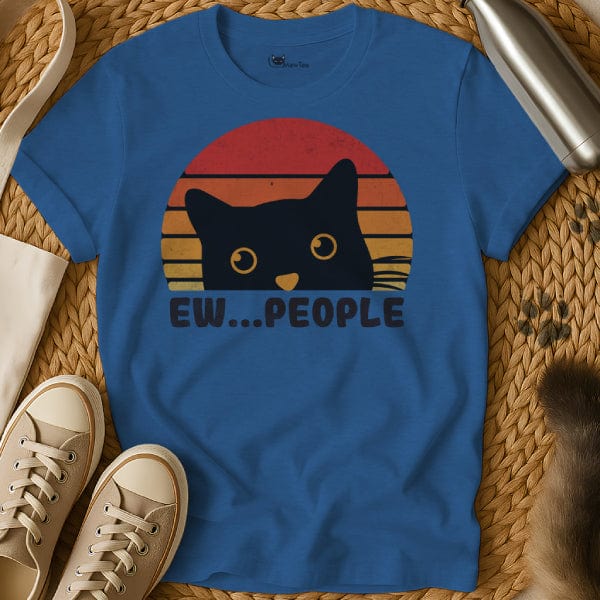 MewTee Blue / S Ew People Shirt | Cat Tee
