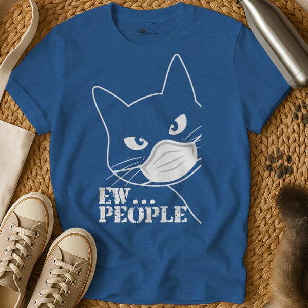 MewTee Blue / S Ew People T Shirt | Cat Tee