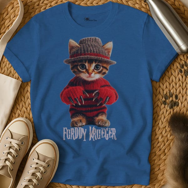 MewTee Blue / S Freddy Krueger Shirt | Cat Tee