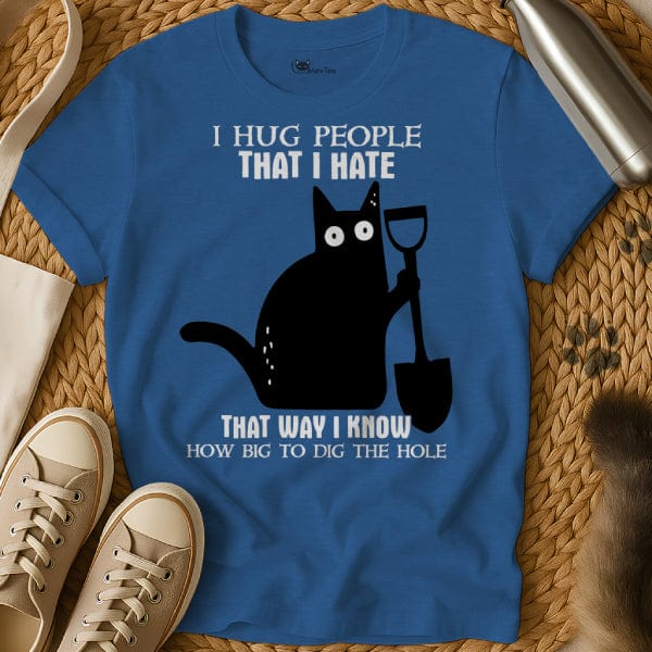 MewTee Blue / S Hate Shirt | Cat Tee