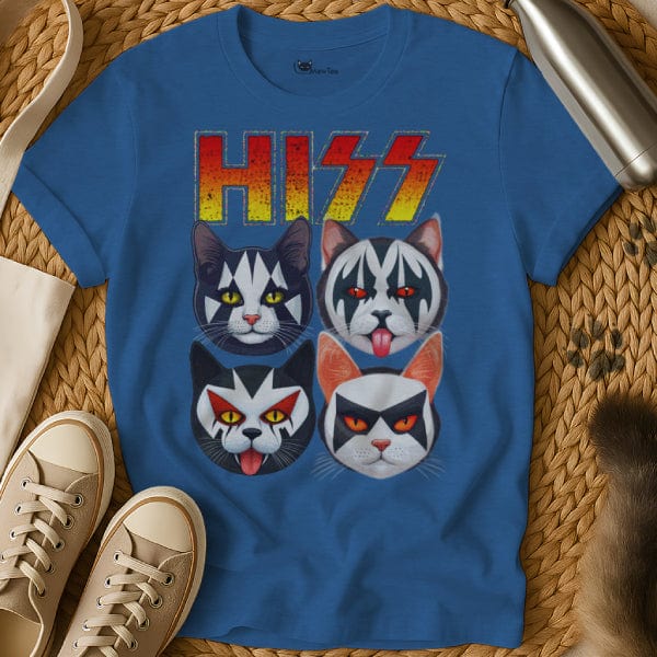 MewTee Blue / S Hiss Shirt | Cat Tee