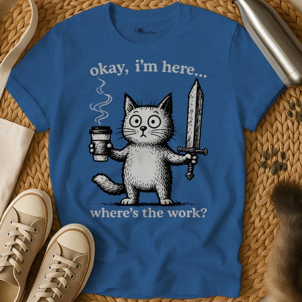 MewTee Blue / S I Am Here Shirt