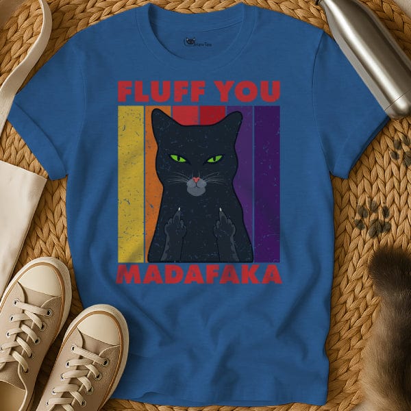 MewTee Blue / S Madafakas Shirt | Cat Tee