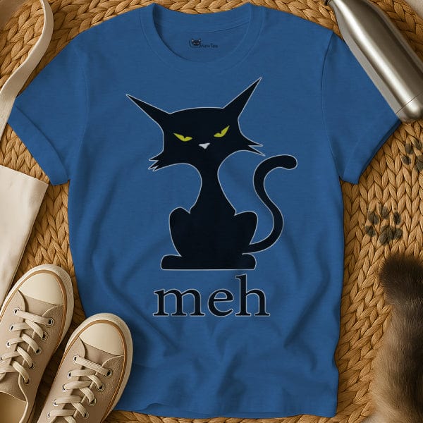MewTee Blue / S Meh Shirt | Cat Tee