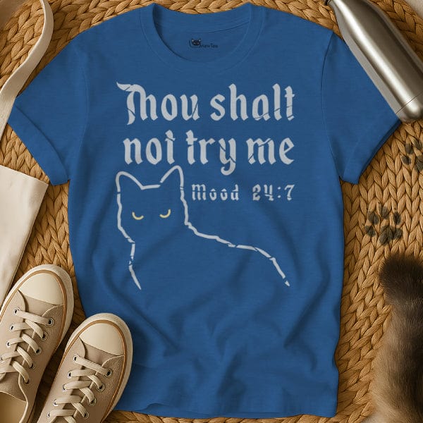 MewTee Blue / S Mood Shirt | Cat Tee