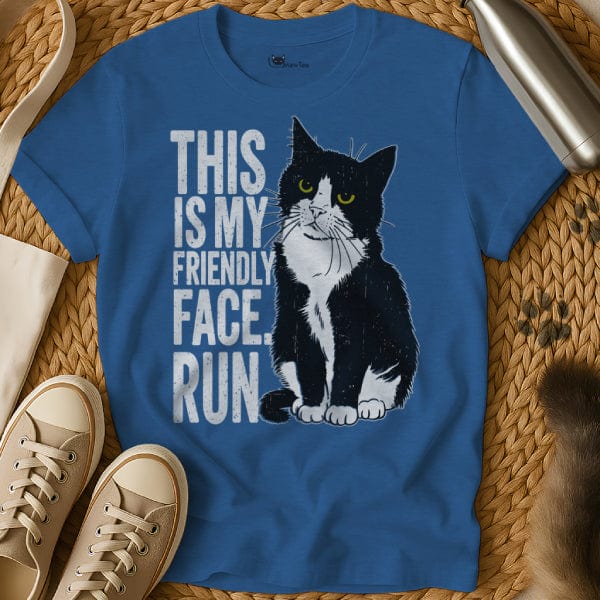 MewTee Blue / S Not Friendly Shirt